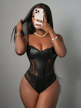 Women's Solid Color Sexy Lingerie With Beautiful Lace Patchwork
